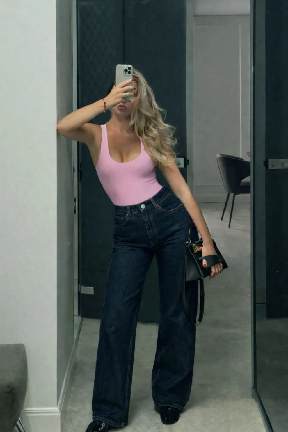 Stellar Blue Straight Jeans