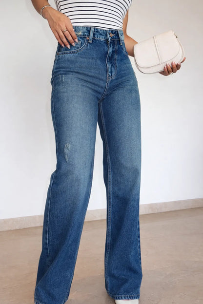 Downtown Slim Fit Straight Leg Jeans
