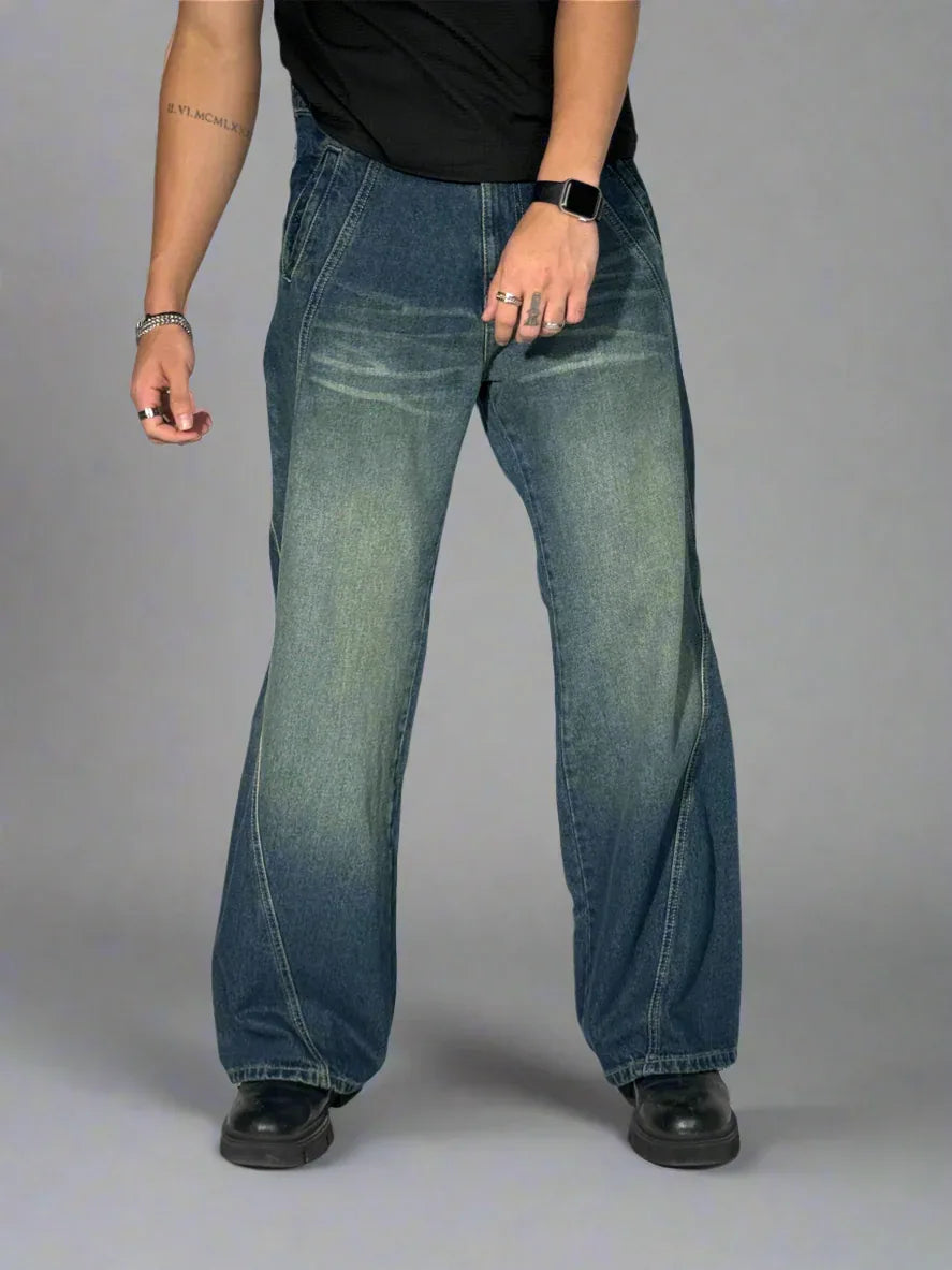 All Out Vintage Extreme Baggy Jeans - UrbanClubCo.