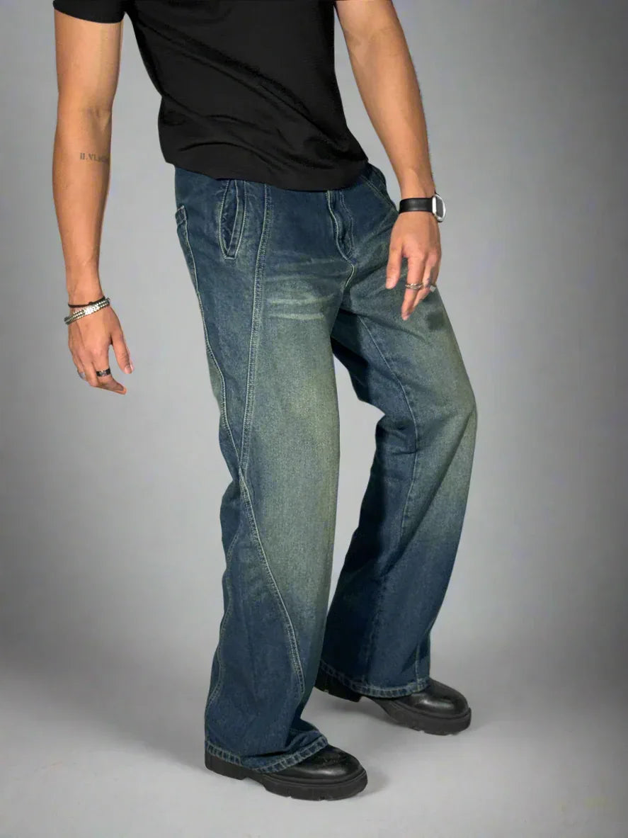 All Out Vintage Extreme Baggy Jeans - UrbanClubCo.
