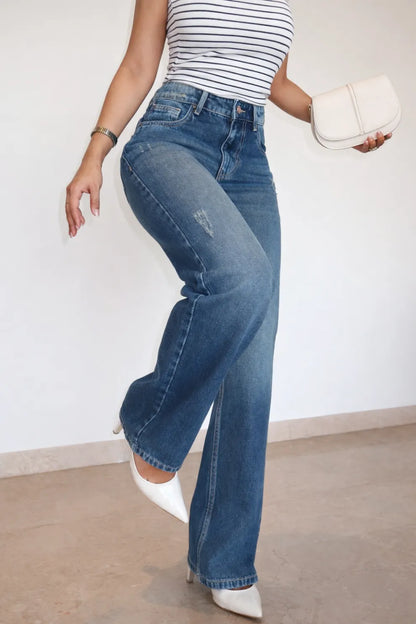 Downtown Slim Fit Straight Leg Jeans