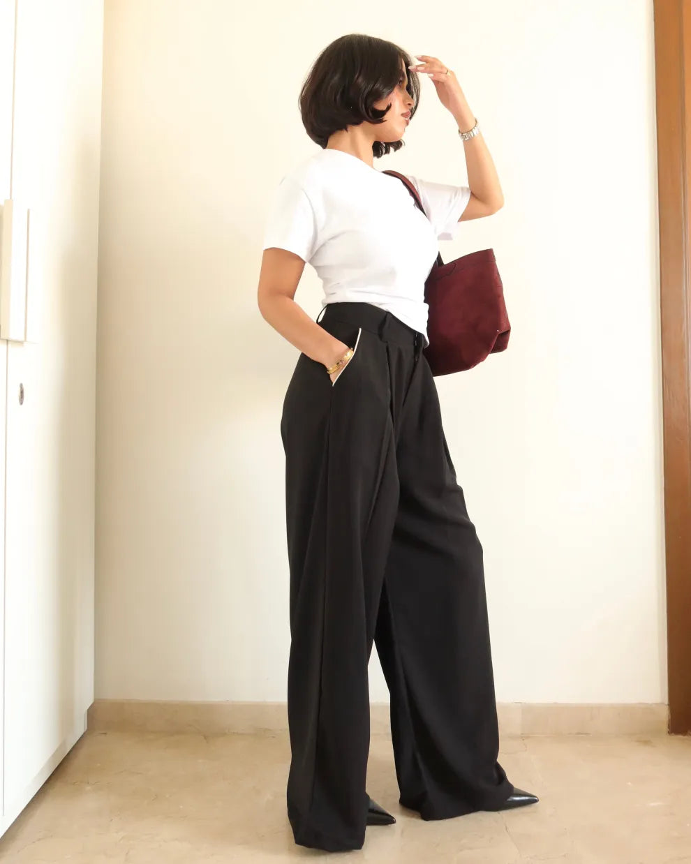 Tailored Pleat Pants