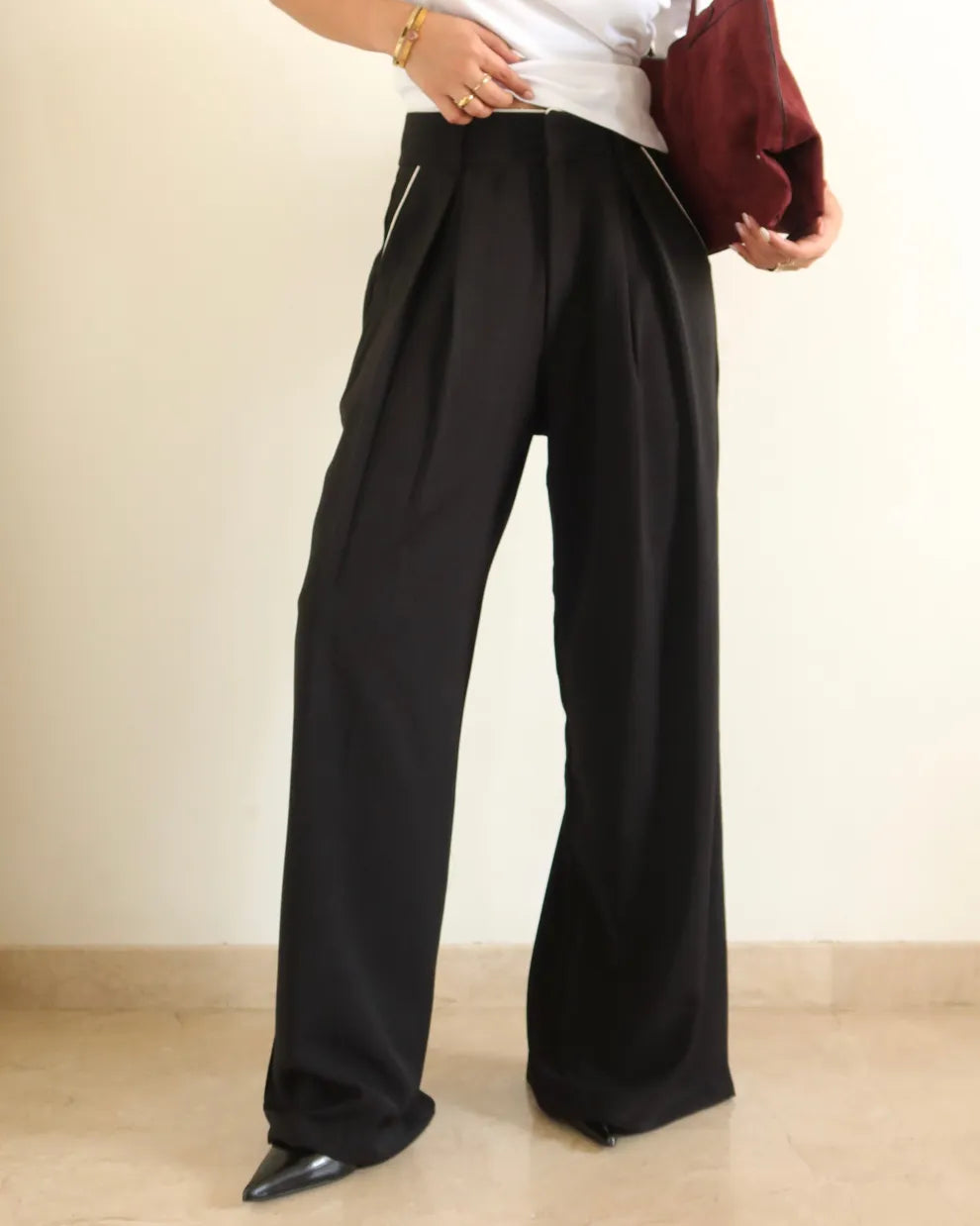 Tailored Pleat Pants