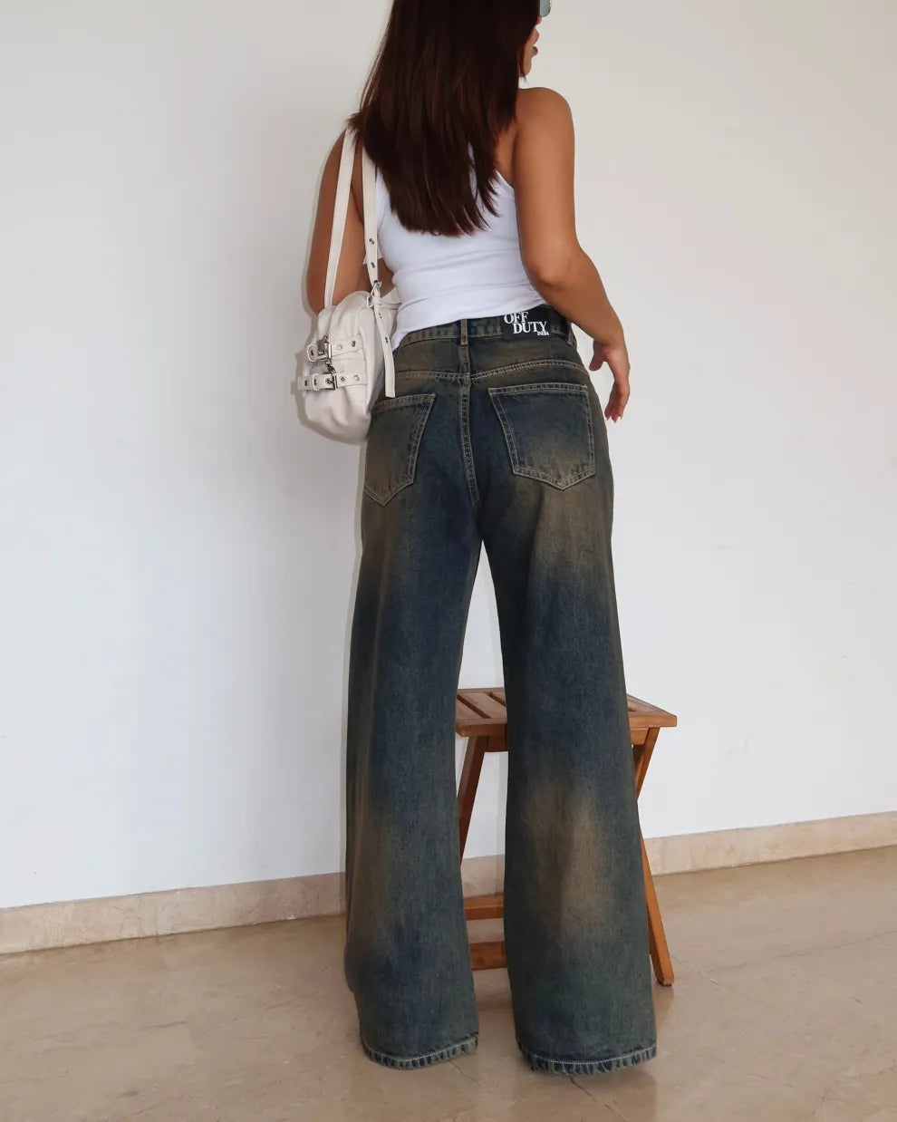 Sandy Breeze Wide Leg Jeans