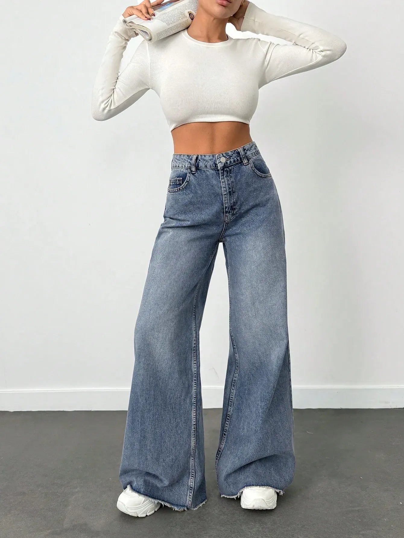 So Extra Comfort Wide-Leg Jeans