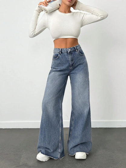 So Extra Comfort Wide-Leg Jeans