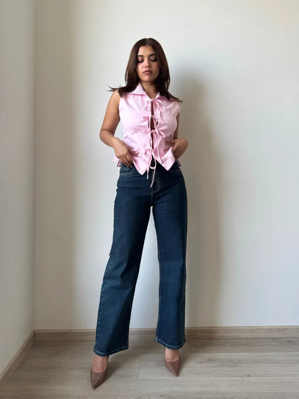 Stellar Blue Straight Jeans