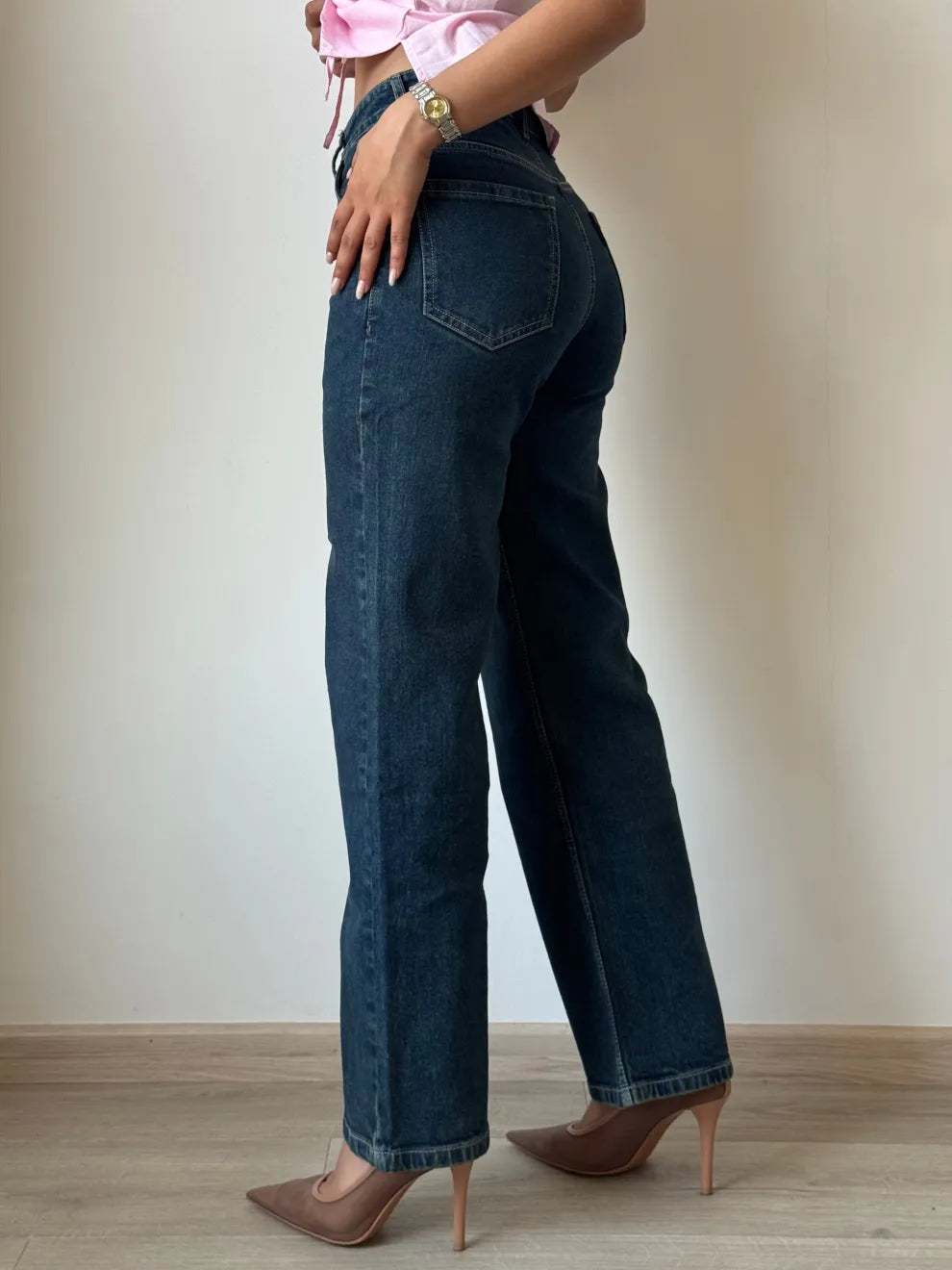 Stellar Blue Straight Jeans