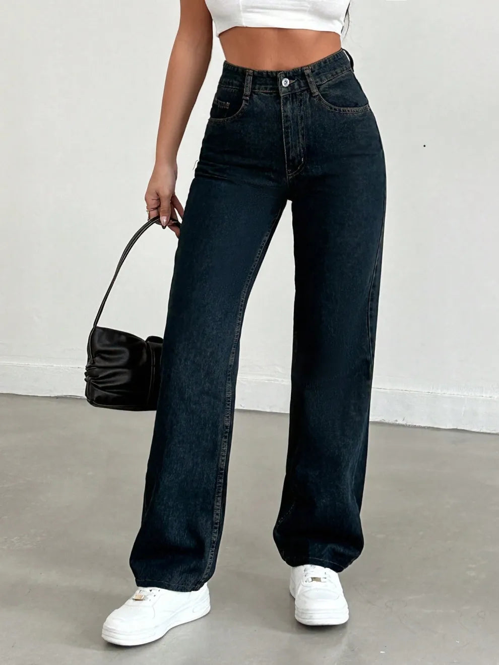 Stellar Blue Straight Jeans