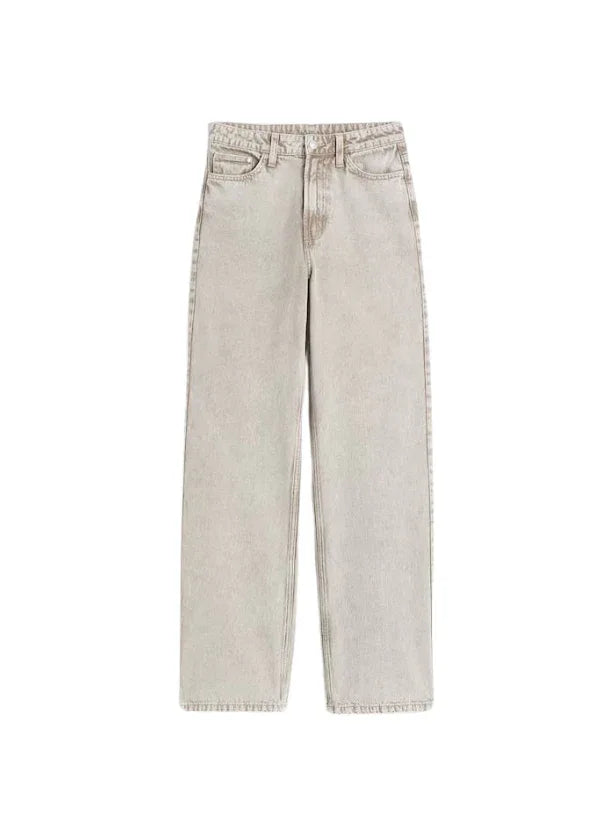 Beige Jeans - UrbanClubCo.